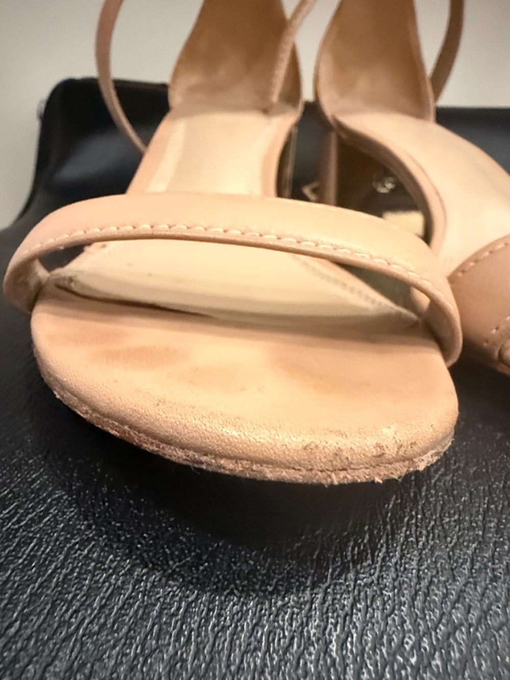Tory Burch Beige Ankle-Strap Heeled Sandals - Picture 7 of 8